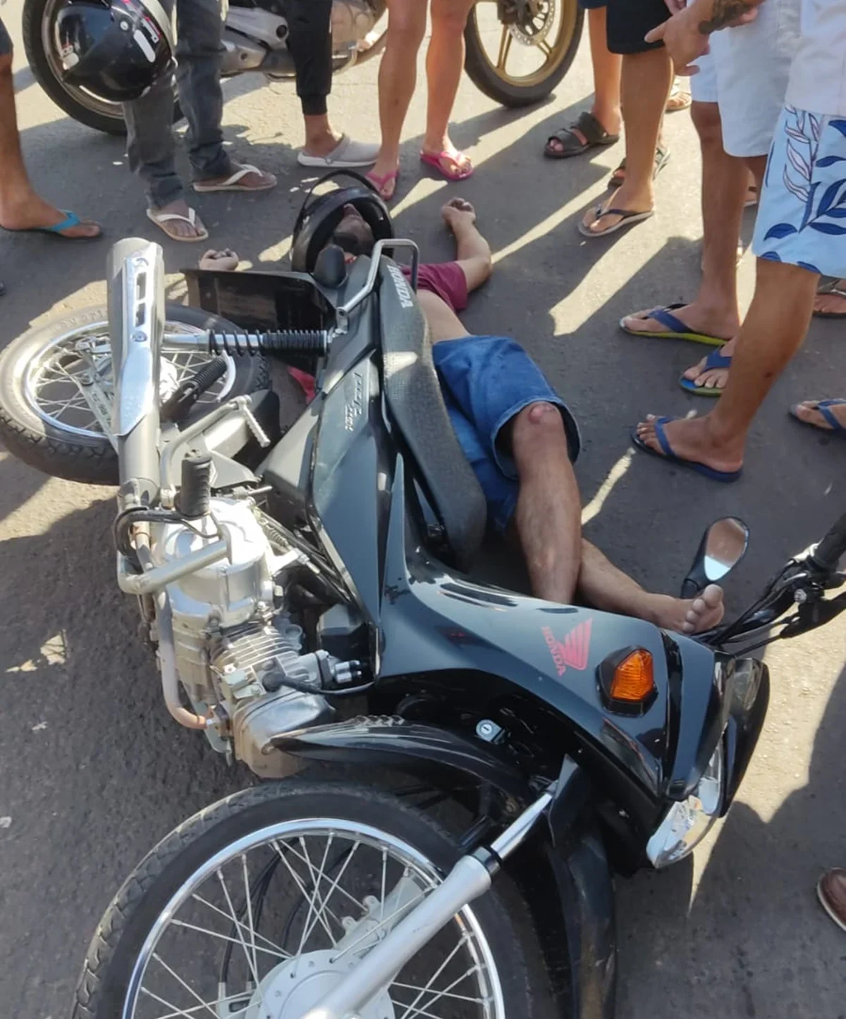 Tentativa de assalto termina com bandido morto por PM na zona sul de Teresina - Foto: Reprodução/WhatsApp